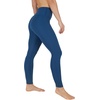 image:imageYogalicious High Waist Squat Proof Soft Printed Leggings for WomenOcean Indigo