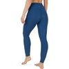image:imageYogalicious High Waist Squat Proof Soft Printed Leggings for WomenOcean Indigo