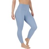 image:imageYogalicious High Waist Squat Proof Soft Printed Leggings for WomenRain Washed