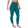 image:imageYogalicious High Waist Ultra Soft 78 Ankle Length Leggings with Pockets for WomenPacific Nude Tech