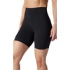 image:imageYogalicious Womens 5 7 High Waisted Biker Shorts Squat Proof Workout Yoga Short 2 PackAdriatic Blue W Pocket  Black No Pocket 7