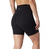 image:imageYogalicious Womens 5 7 High Waisted Biker Shorts Squat Proof Workout Yoga Short 2 PackDeep Periwinkle W Pocket  Black No Pocket 7