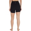 image:imageYogalicious Womens 5 7 High Waisted Biker Shorts Squat Proof Workout Yoga Short 2 PackLeafless TreeBlack