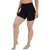 image:imageYogalicious Womens 5 7 High Waisted Biker Shorts Squat Proof Workout Yoga Short 2 PackLeopardblackBlack 5