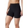 image:imageYogalicious Womens 5 7 High Waisted Biker Shorts Squat Proof Workout Yoga Short 2 PackSpring CrocusBlack 5 Elastic Free