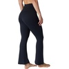 image:imageYogalicious Womens Flare Legging Crossover High Waisted Squat Proof Bootcut Yoga Pant 29315Black 315