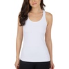 image:imageYogalicious Womens Lightweight Tank Top Soft Racerback Workout Yoga Sleeveless Quick Dry TopGreen MilieuWhite