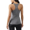 image:imageYogalicious Womens Lightweight Tank Top Soft Racerback Workout Yoga Sleeveless Quick Dry TopHtr GreyHtr Charcoal