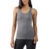 image:imageYogalicious Womens Lightweight Tank Top Soft Racerback Workout Yoga Sleeveless Quick Dry TopHtr GreyHtr Charcoal