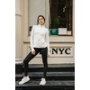 image:imageYogalicious Womens Workout Legging Soft High Waisted Squat Proof Sculpting PantFaded Denim