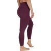 image:imageYogalicious Womens Workout Legging Soft High Waisted Squat Proof Sculpting PantMauve Wine