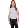 image:imageYogalicious Girls 3 Pack Short Sleeve Crew Neck TShirt and Long Sleeve Crew Neck TopWhiteHeather GreyBlack