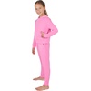 image:imageYogalicious Girls Sweatsuit 2 Piece Brushed Pullover Hoodie and Jogger Outfit SetMoonlight Mauve