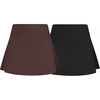 image:imageYogalicious Girls Flowy Skort 2 PackClassicbrownBlack