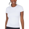 image:image90 Degree By Reflex 2 Pack Contour Short Sleeve Shirt Crew Neck TeeGrisailleWhite Full Length