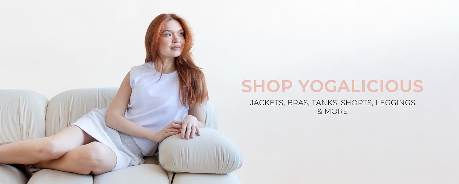 90° DEGREE BY REFLEX｜Full Zip Running Track Jacket,Stylish Athleisure for Yoga & Gym Life